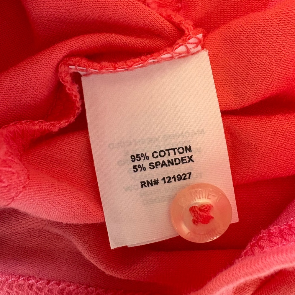 Johnnie-O Hangin Out The Original polo shirt Coral Large - Picture 15 of 15